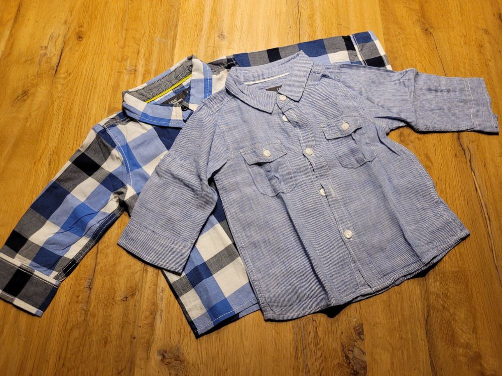 H&M Camicie, T-shirt & Polo: 68 - Grösse, 2er SET Hemd für Jungen – Usato da Nottwil venduto da echtMOMO