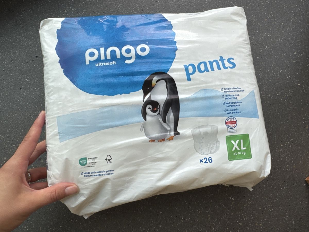Pingo Secchi per pannolini & Pannolini: Pingo diaper pants ab 16kg – Nuovo e nell'imballaggio originale da Zürich venduto da ivn_pr75