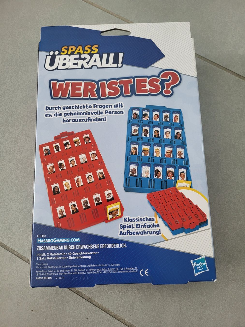 Hasbro Spiele: Wer ist es ? Spiel NEU – Neu und originalverpackt aus Boswil von i12i 1