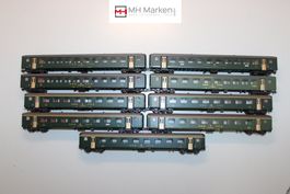 Roco 9x SBB CFF FFS Einheitswagen EW I DC H0 mit OVP