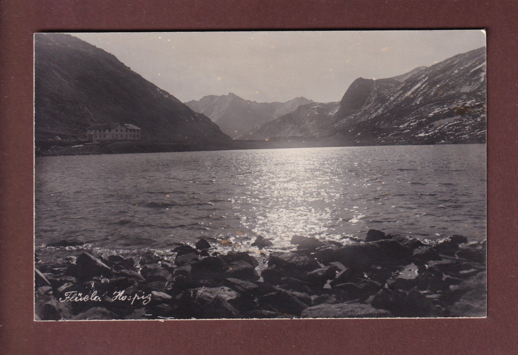 Cartoline postali: FLÜELA HOSPIZ – Usato da Pully venduto da nicecards-shop