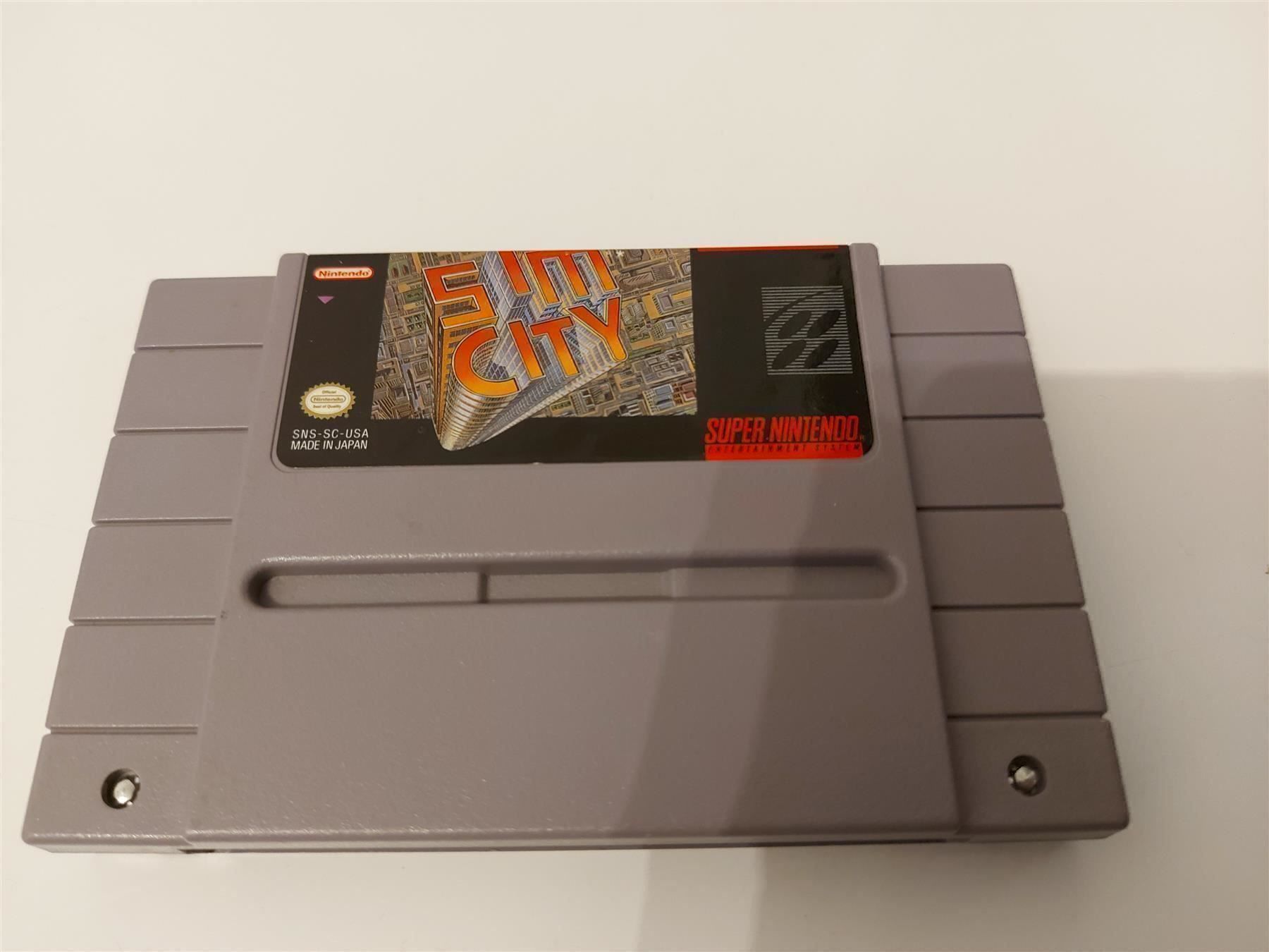 Giochi: Sim City Super Nintendo SNES US NTSC VER – Usato da Aarau venduto da Kaesekuchen2000