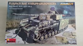 1:35 Panzer IV Ausf. H Krupp-Grusonwerk 1943 - Miniart 35330