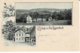 Gruss aus BAD LAUTERBACH Oftringen AG gel. 1903!