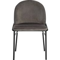 4 chaises en velours (sous garantie)