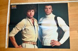 VINTAGE Poster DIE PROFIS & JAMES DEAN vom BRAV0 Magazin