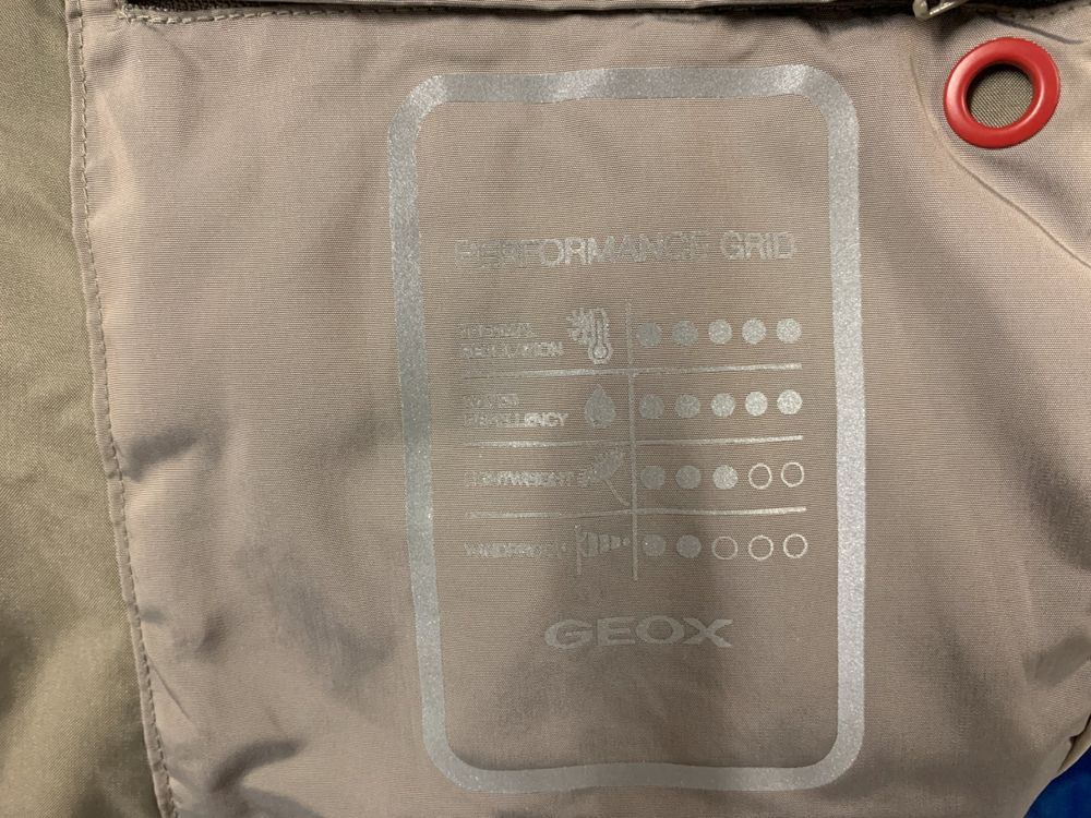 Geox performance grid on sale jacket