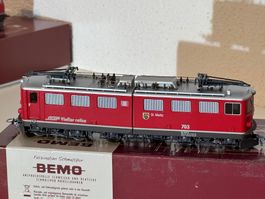 Bemo 1254 143  RhB Ge 6/6 703 St.Moritz neuwertig