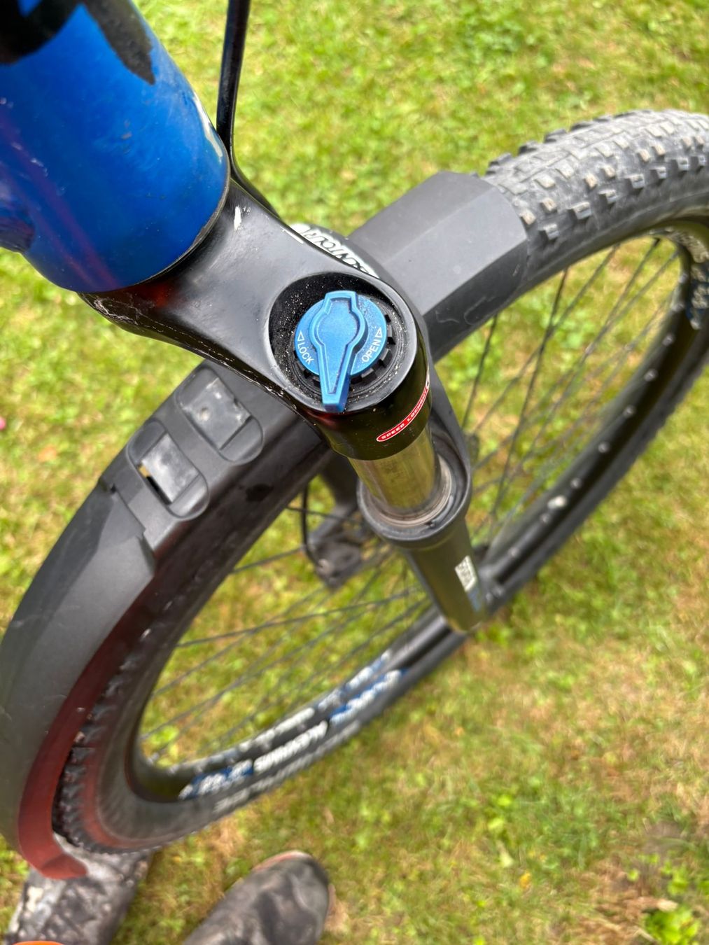 Biciclette: Velo - Mountainbike Blaue Farbe – Usato da Sursee venduto da 76 2