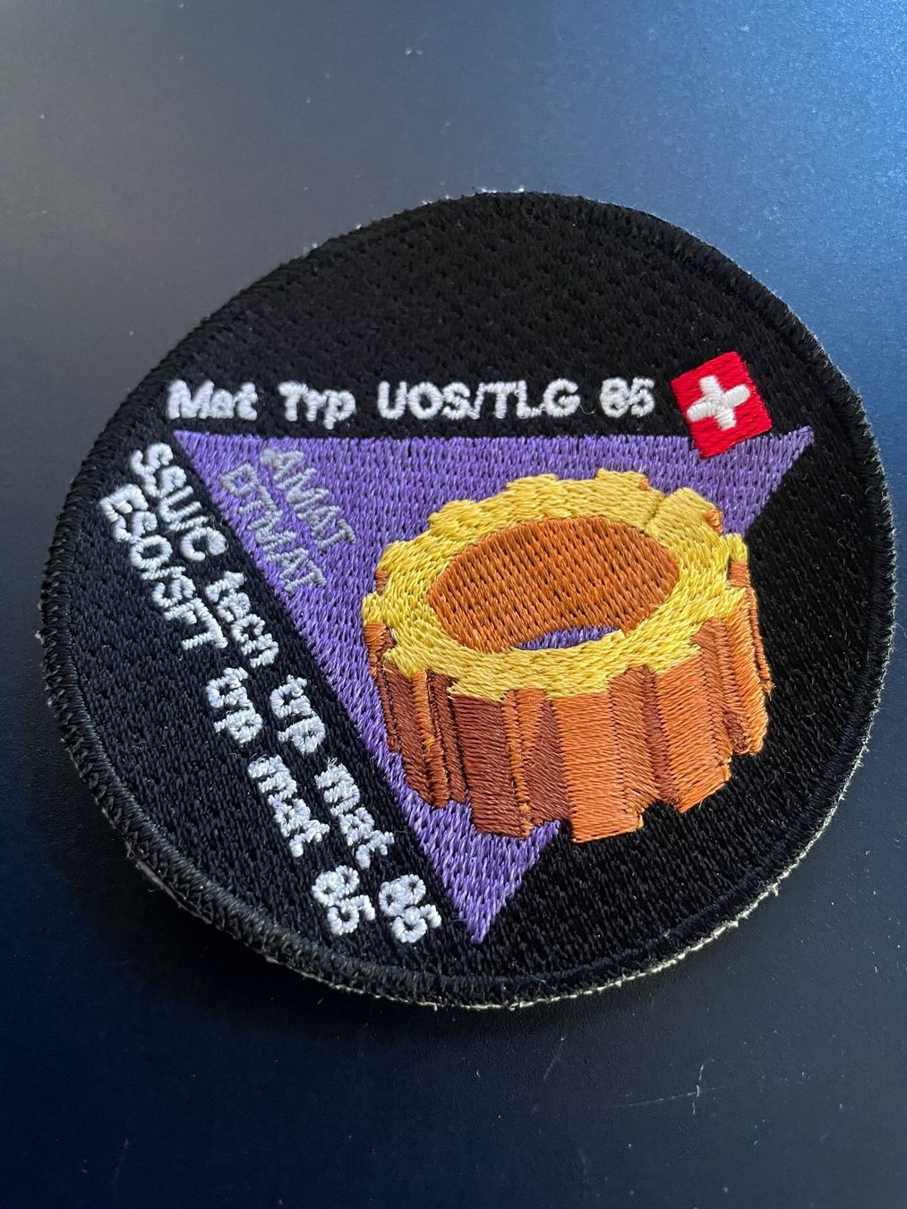 Schweizer Armee Placchette & Badge: Badge Mat Typ UOS/TLG 85 – Nuovo (secondo la descrizione) da Volketswil venduto da rubin74