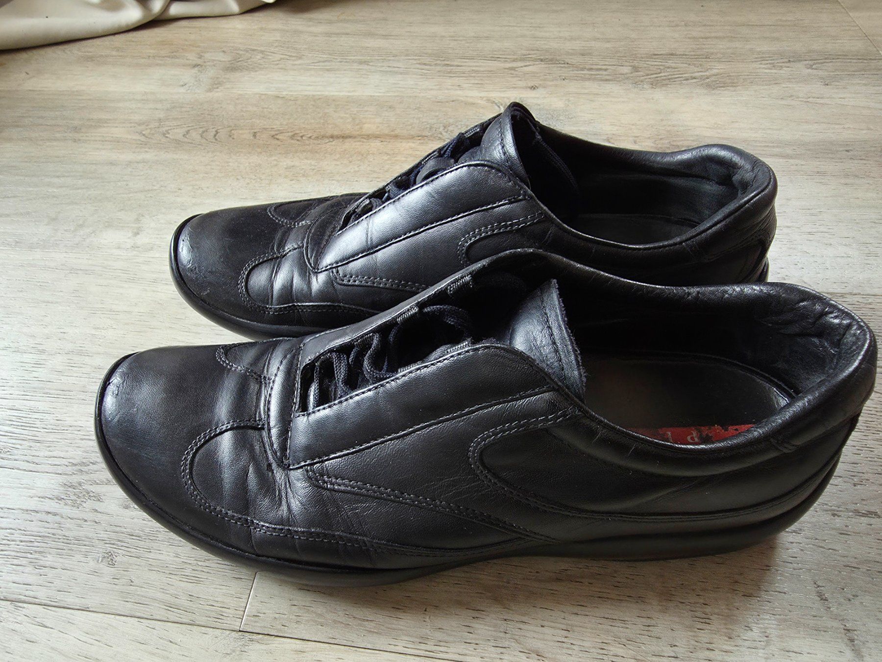 Scarpe da uomo: Prada Leather Trainers - Size 45 UK 10 1/2 - Used – Usato da Zürich venduto da K_k_sr8h 1
