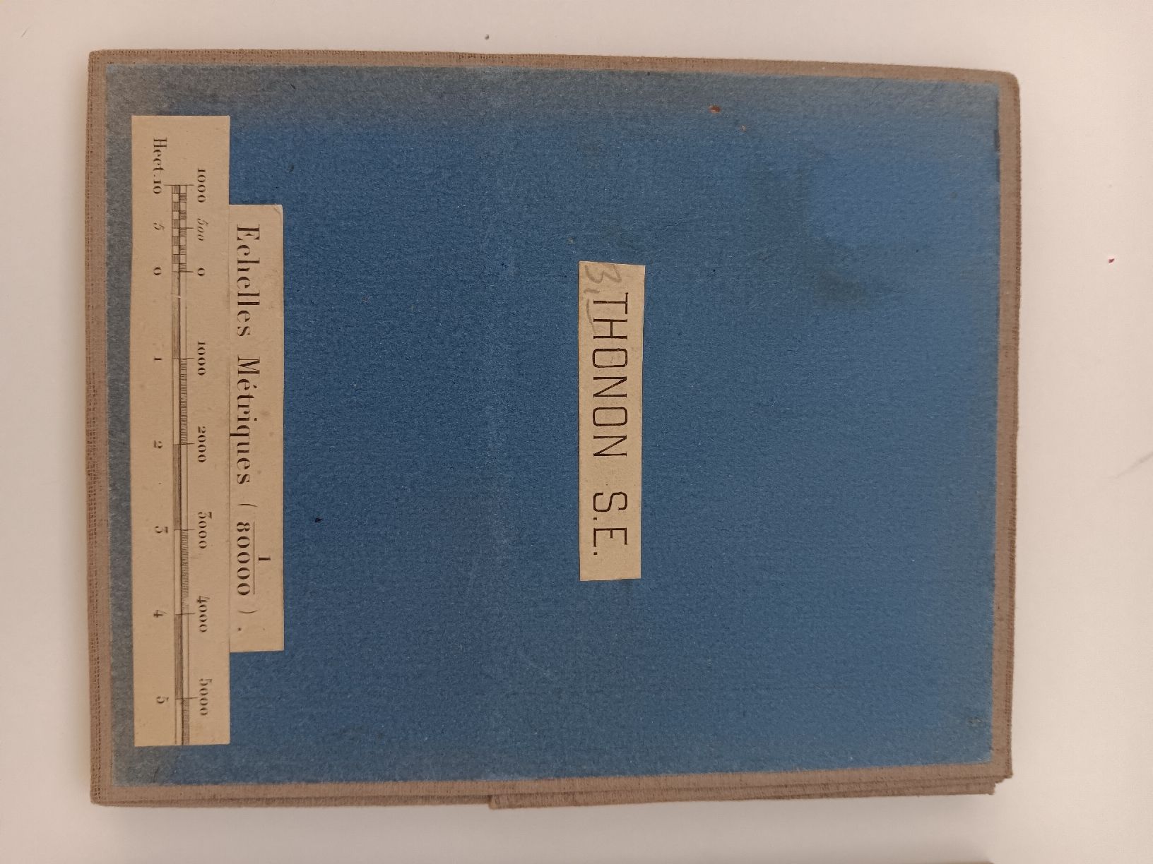 Landkarten & Atlanten: Carte topographique ancienne Thonon Annecy – Gebraucht aus Versoix von lpid69 1