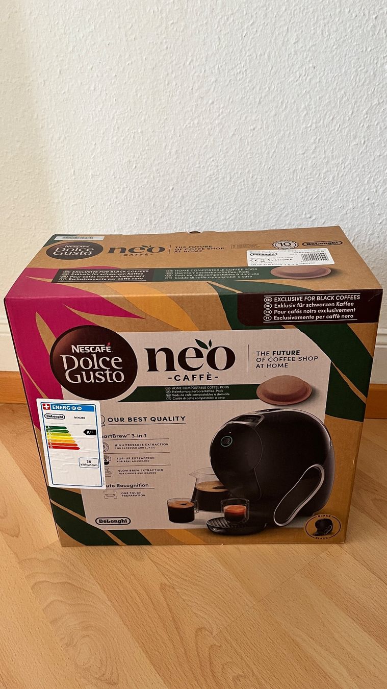 Nescafé Kaffeemaschinen & Espressomaschinen: De'Longhi Dolce Gusto NEO200 – Neu und originalverpackt aus St.Gallen von BRT91