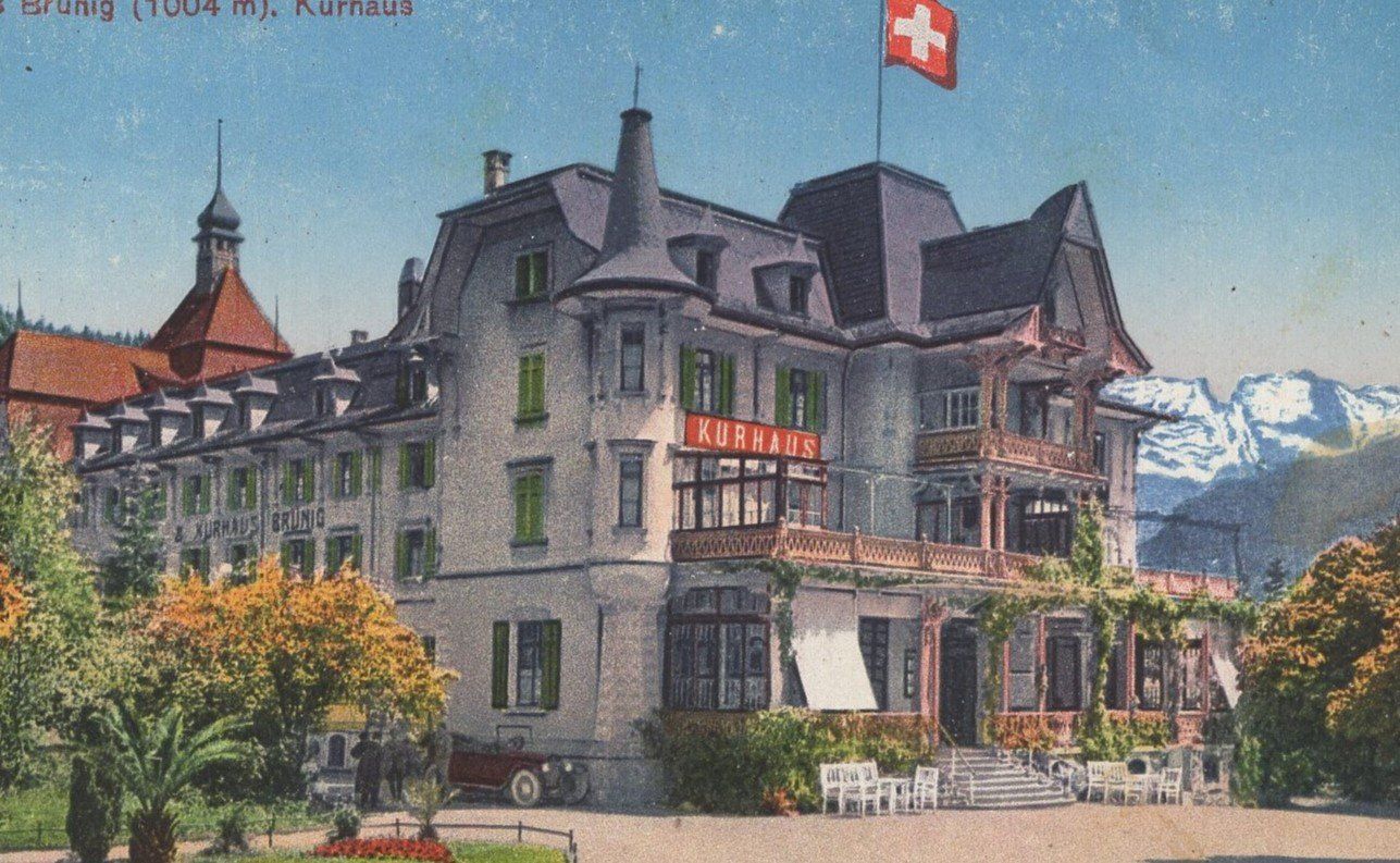Ansichtskarten: Brünig  Kuhrhaus – Gebraucht aus Aarau von kufi44 1