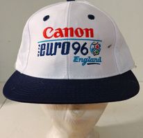 Canon EM96 Fussball Cap England Fanartikel Rarität (nov37)