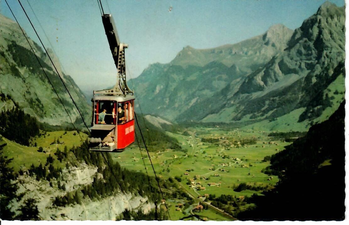 Cartoline postali: Luftseilbahn Kandersteg - Stock – Usato da Hochdorf venduto da Ziegel-16