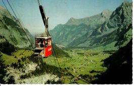 Luftseilbahn Kandersteg - Stock