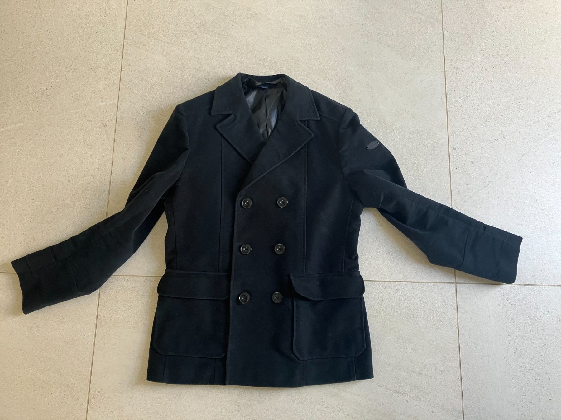 Giacche: Superbe veste noire double boutonnage, JOHN BARRIT – Usato da La Ferrière venduto da dim_722t 1