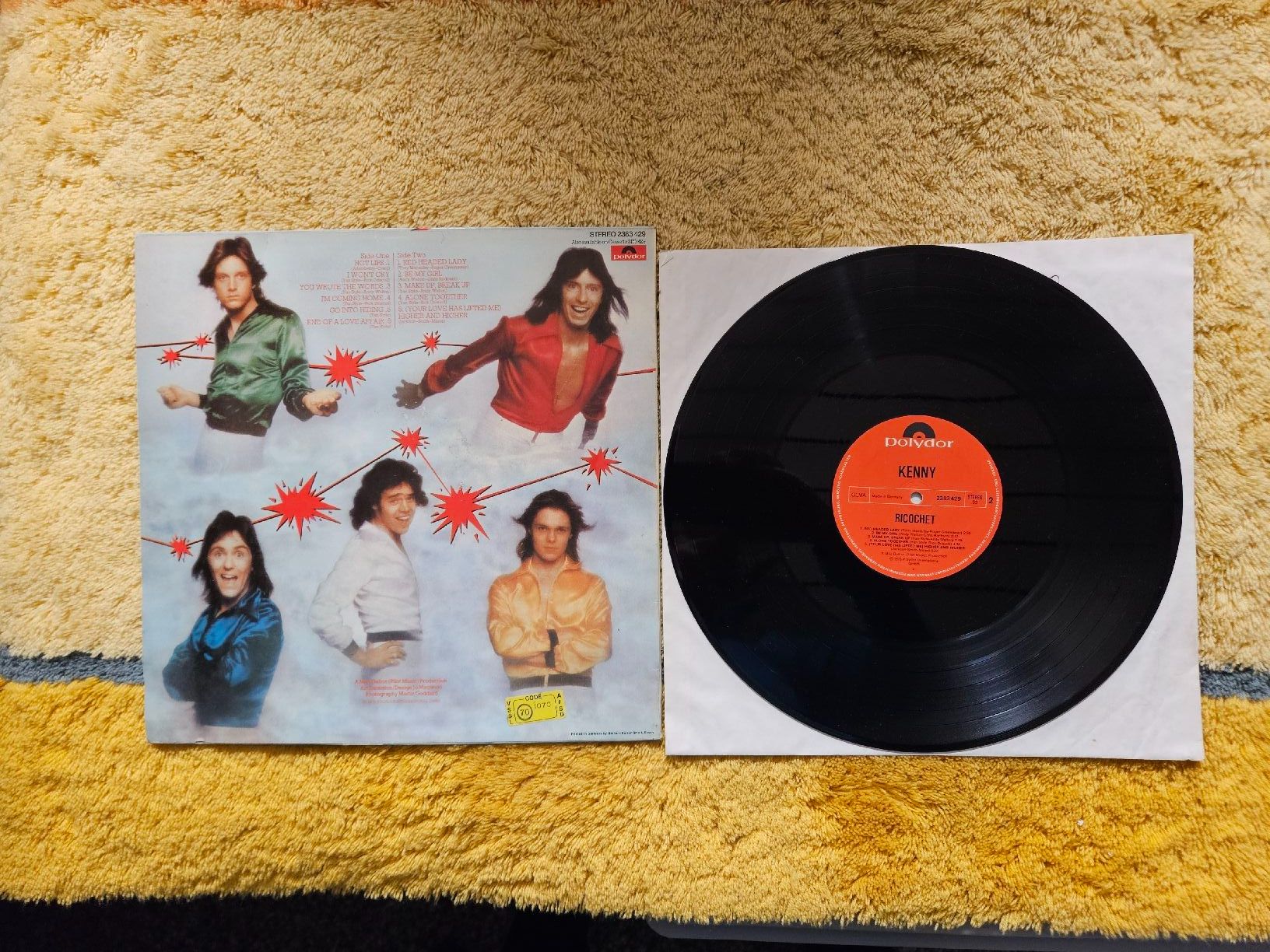Schallplatten: Kenny Schallplatte Lp - Ricochet – Neu (gemäss Beschreibung) aus Lyss von Alexine 1