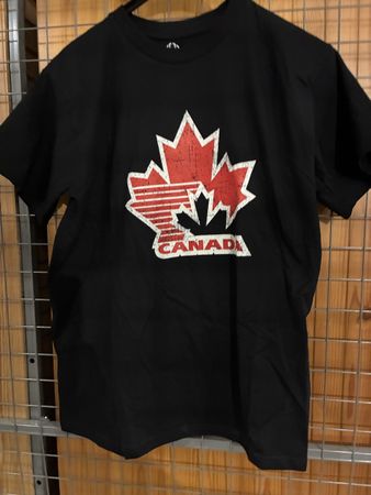 Spengler Cup Davos Canada T-Shirt, Schwarz, Grösse S