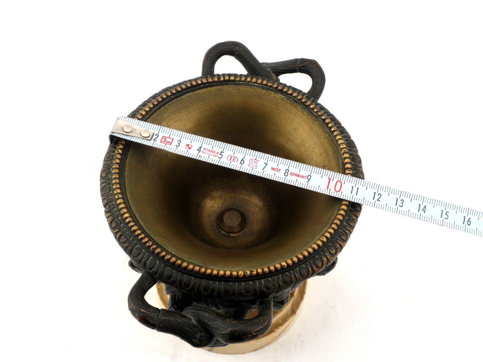 Vasen & Gefässe: Coupe, vase de Warwick bronze marbre 19eme – Gebraucht aus Noville von ceram 9