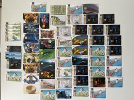 Sammlung Swisscom Taxcards diverse Motive gebraucht