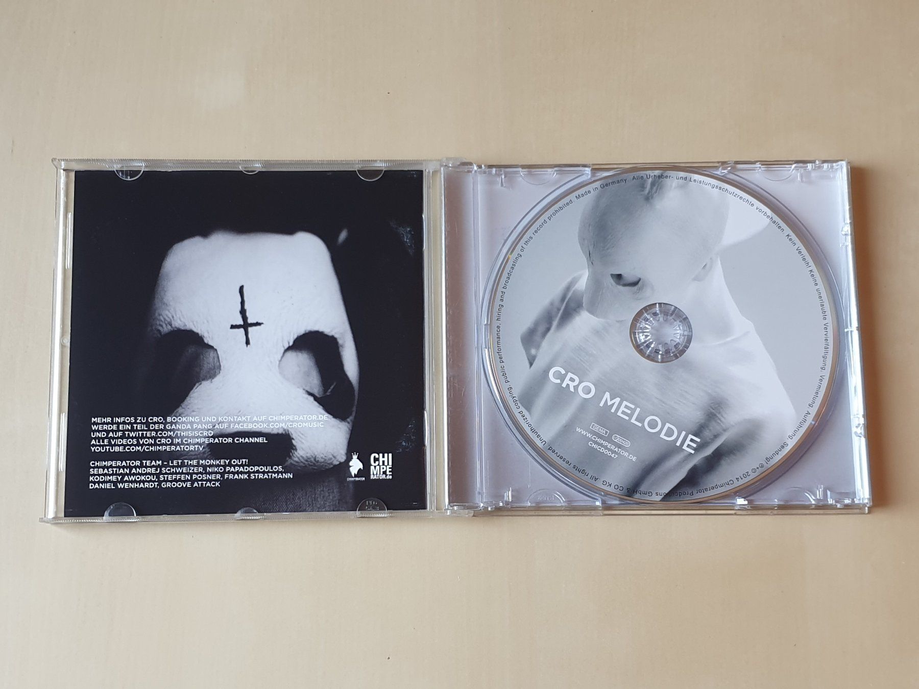 CDs: Cro Melodie – Gebraucht aus Stansstad von collectorsshop 2