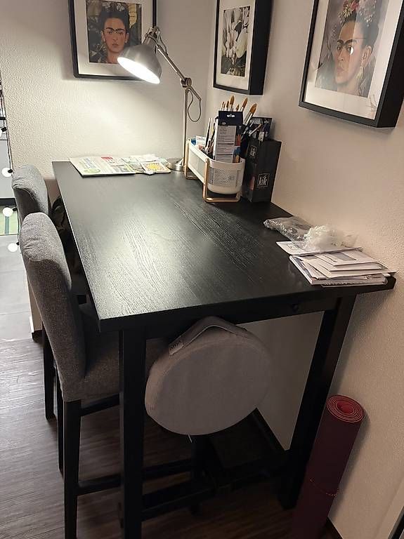 Set di tavolo e panche: Ikea NORDVIKEN  Bartisch mit 2 Stühlen – Usato da Pfaffnau venduto da dea_kgn5 1