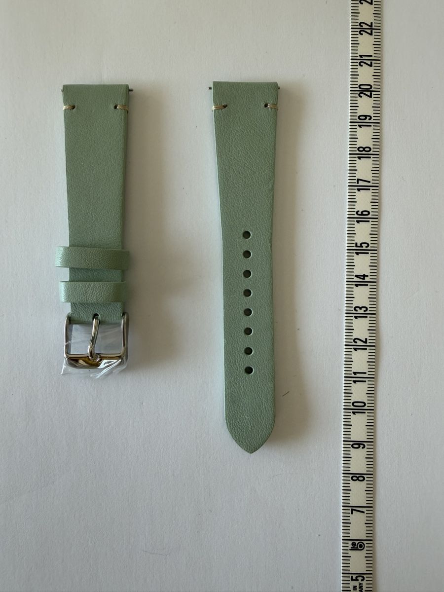 Bracciali & Braccialetti: New 20mm leather watch strap – Nuovo (secondo la descrizione) da Genève venduto da gau_6t8p 1