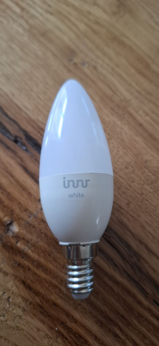 Lampade: innr Kerzenleuchte E14 470lm weiss – Usato da Guntershausen venduto da Jtattoo