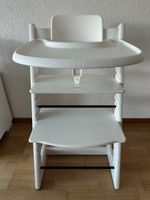 Stokke Tripp Trapp Hochstuhl Weiss inkl. Baby Set & Tablett
