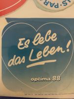 Aufkleber Es lebe das Leben Optima 88