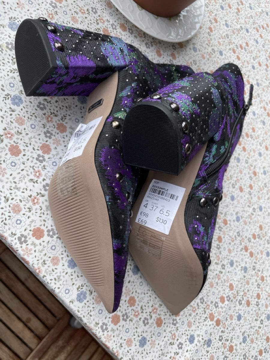 Topshop Scarpe da donna: TOPSHOP Stiefelette, bunt, NEU, Gr. 37 – Nuovo (secondo la descrizione) da Meilen venduto da delta-da-spica 5
