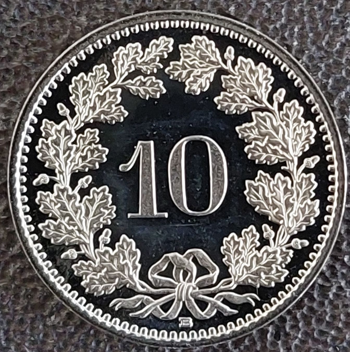 Tutti le monete: 10 Rappen 1995 stgl. / aus Münzsatz – Nuovo (secondo la descrizione) da Arch venduto da coinsandmore 1