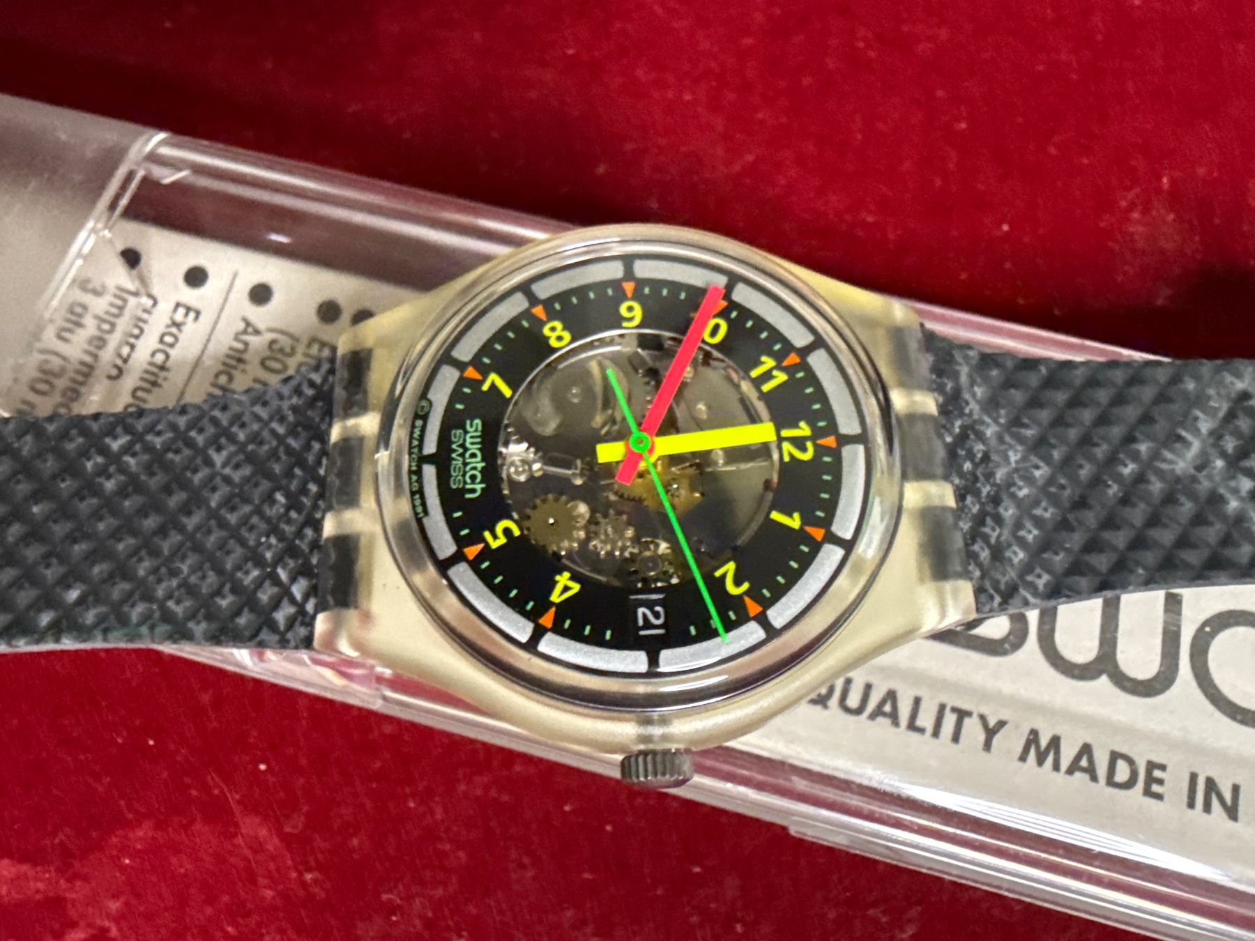 Swatch Orologi: Swatch 1991 Ungetragen – Nuovo (secondo la descrizione) da Pfeffingen venduto da Allhandelklgwatches 1