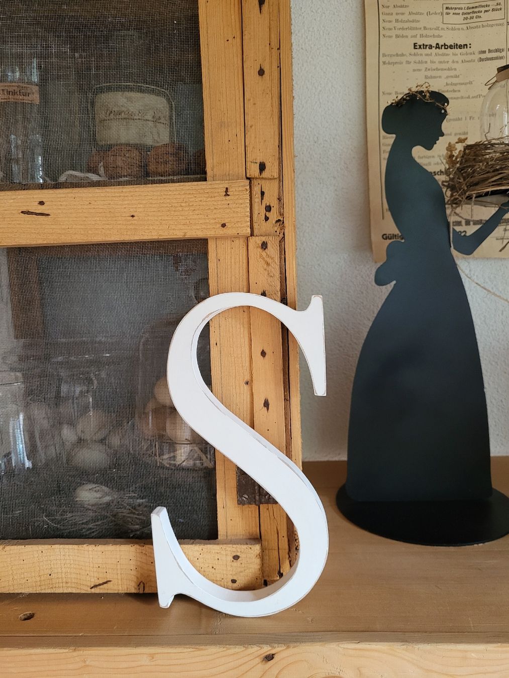 Alle Dekorationen: Buchstaben, holz, gross, deko, shabby chic, bild – Neu (gemäss Beschreibung) aus Frutigen von Tipp1 1
