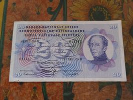SUISSE  20  Francs  1976  (1035)  Billet