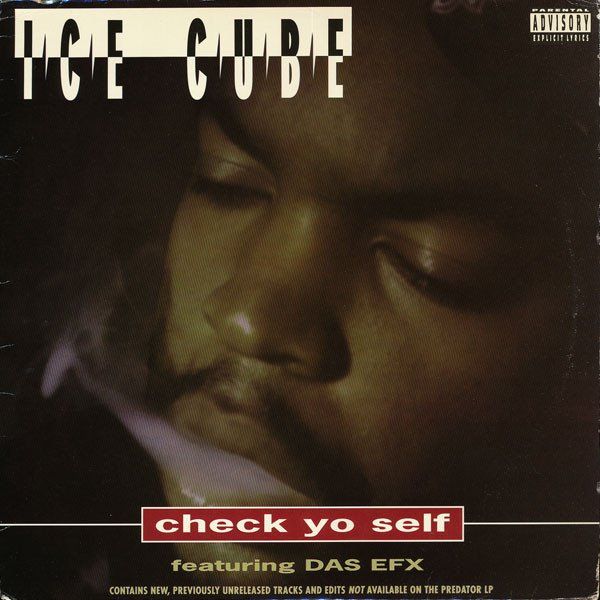 Dischi in vinile: Ice Cube Featuring Das EFX ‎– Check Yo Self 12" – Usato da Genève venduto da jim.k