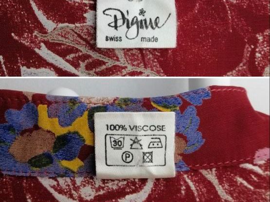Camicette: Vintage Bluse, Viskose Gr. 38(L) – Usato da Zürich venduto da Unique2400 5
