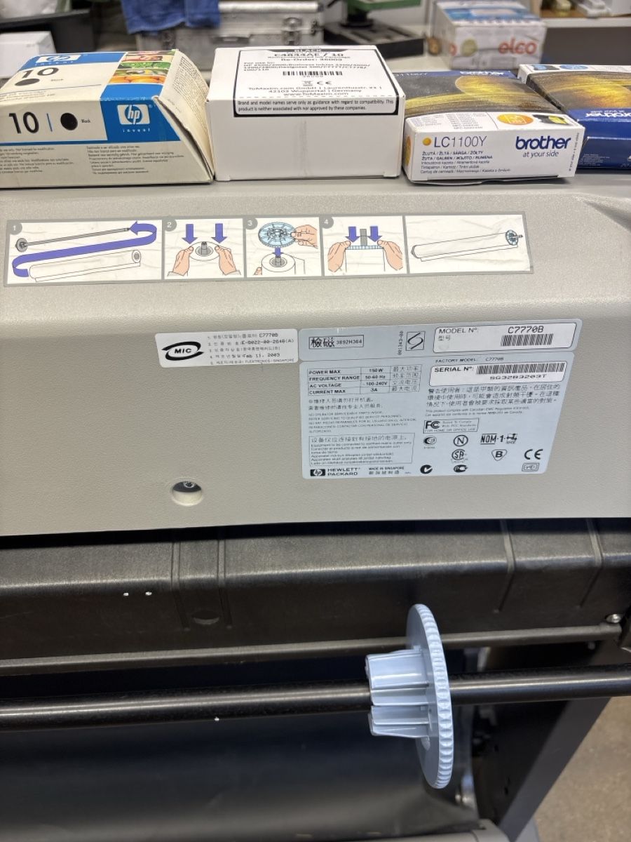 Hewlett Packard Stampanti: hp Designjet 500 – Difettoso da Wolfhausen venduto da luckyMonday 3