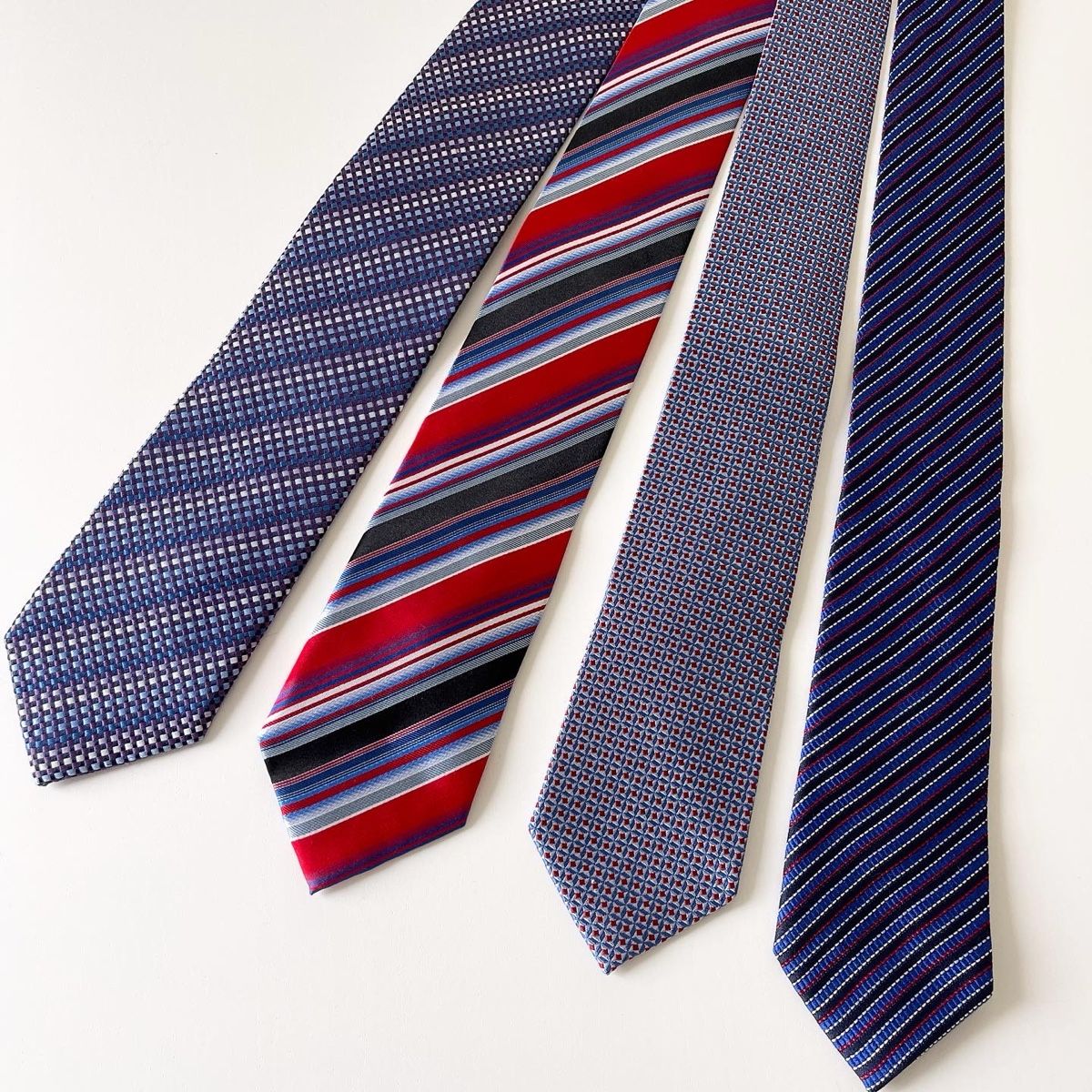Cravatte: SET OF THE SILK HAND MADE TIES – Nuovo (secondo la descrizione) da Emmen venduto da Avviivva_Com2023