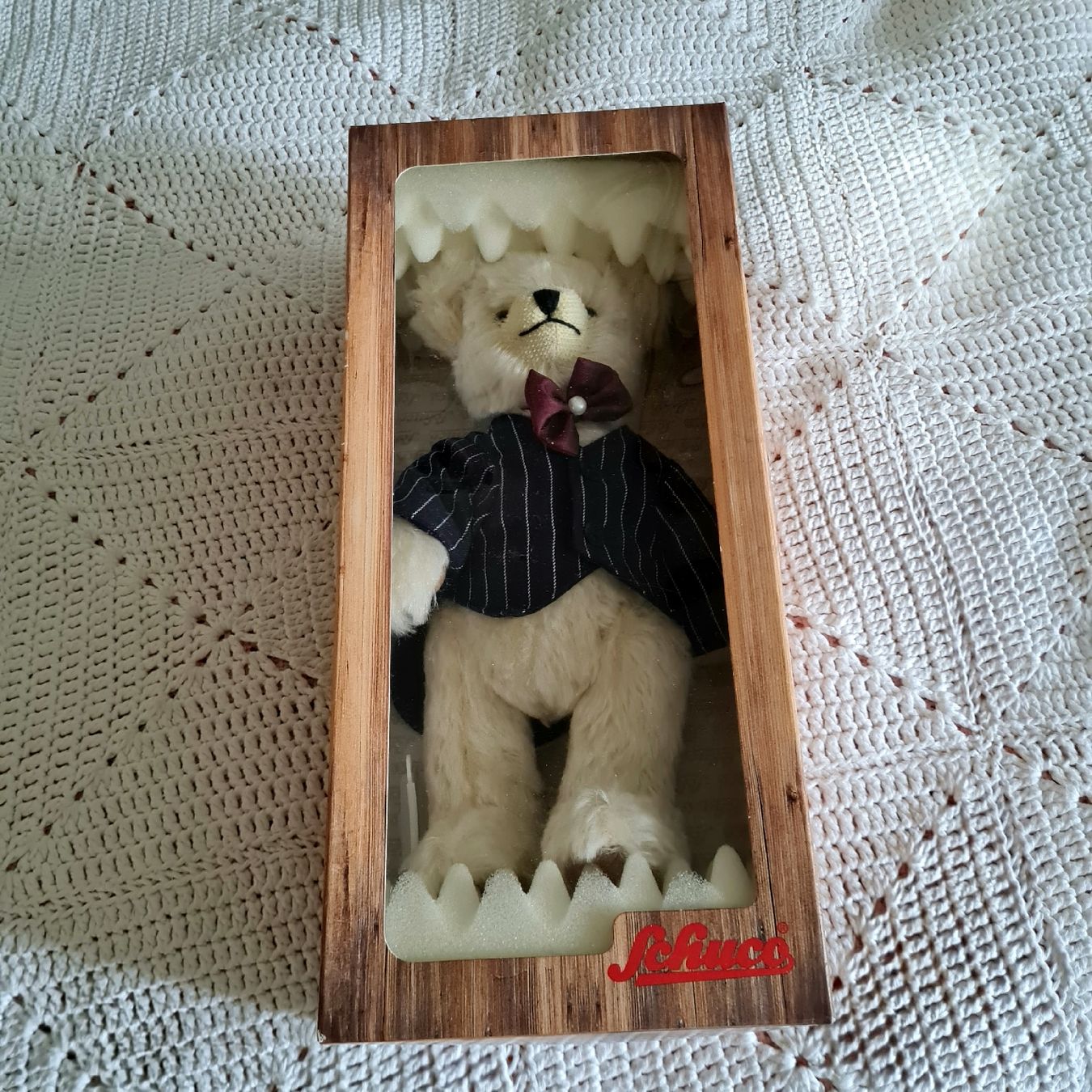 Schuco Giocattoli: Schuco TeddyBär, unbespielt, mit Originalkarton – Nuovo (secondo la descrizione) da Siebnen venduto da annigannig 4