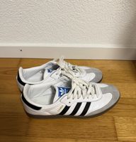 Adidas Samba Weiss/Grau Grösse 42