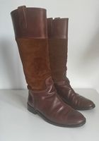 Wildlederstiefel, Reitstiefel, Gr. 36/37, Jagd, Land, Herbst