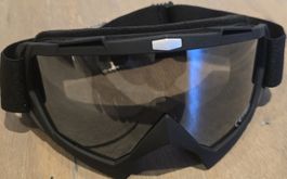 Schwarze Skibrille neu