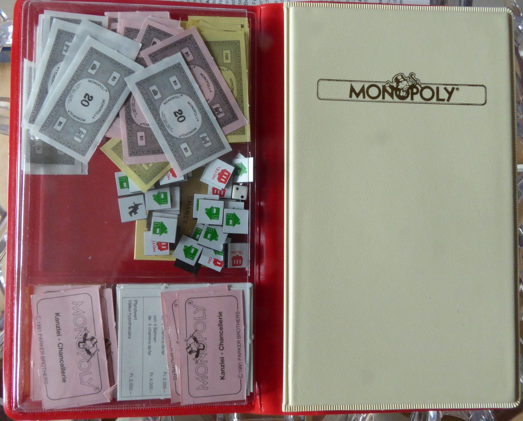 Parker Giochi: Monopoly Mini Original-Magnetic-Ausgabe 1991 – Usato da Gossau SG venduto da tenerife11 3