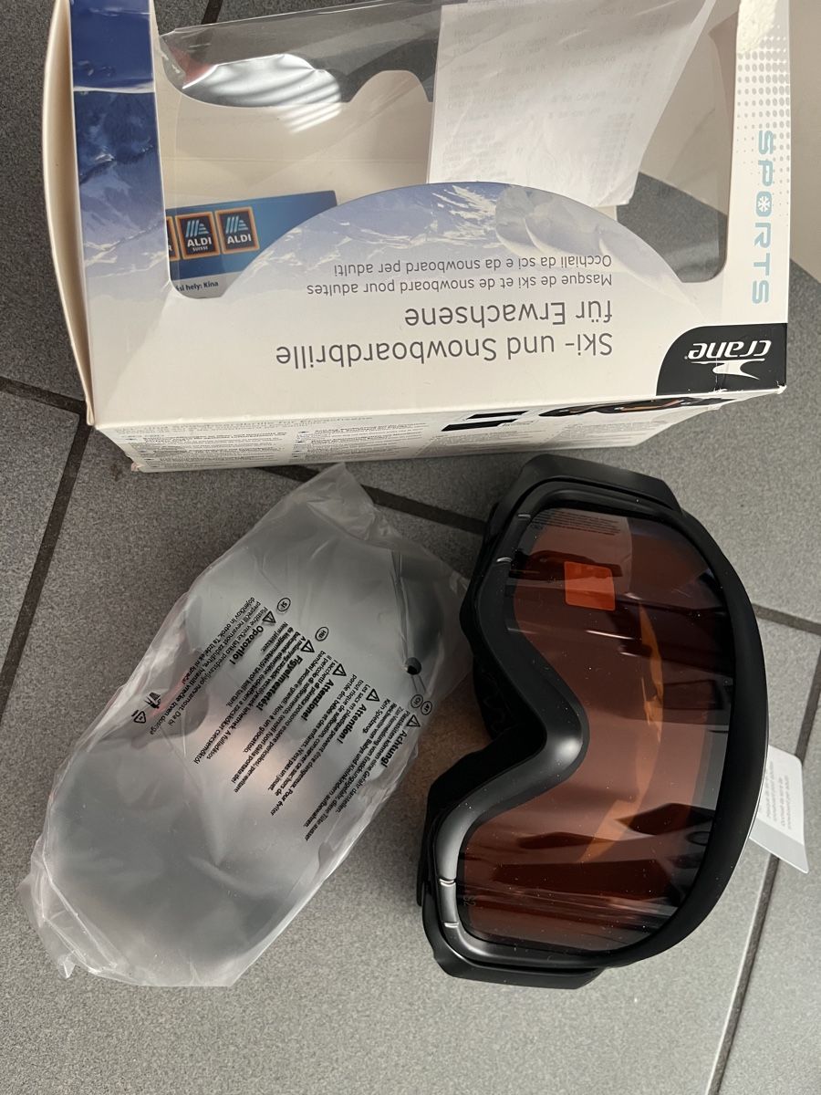 Maschere: Maschera da sci nera – Nuovo (secondo la descrizione) da Chiasso venduto da fairy81