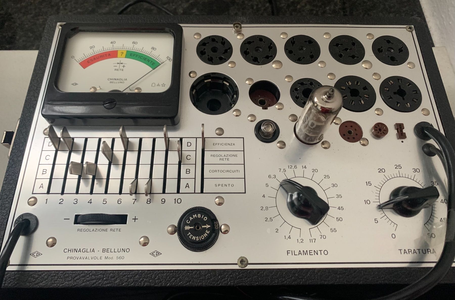 Philips Componenti elettronici: 4 Röhren E83F /6689(als NF-Audio-Pentode verwendbar),Philips – Nuovo (secondo la descrizione) da Biel/Bienne venduto da Oldradio 2