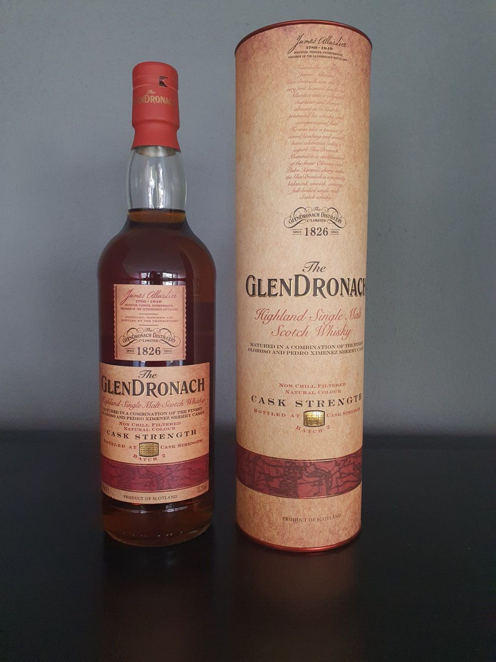Glendronach Spirituosen: Glendronach Cask Strength Batch 2 Single Malt Scotch Whisky – Neu und originalverpackt aus Döttingen von tho_dq6x 6
