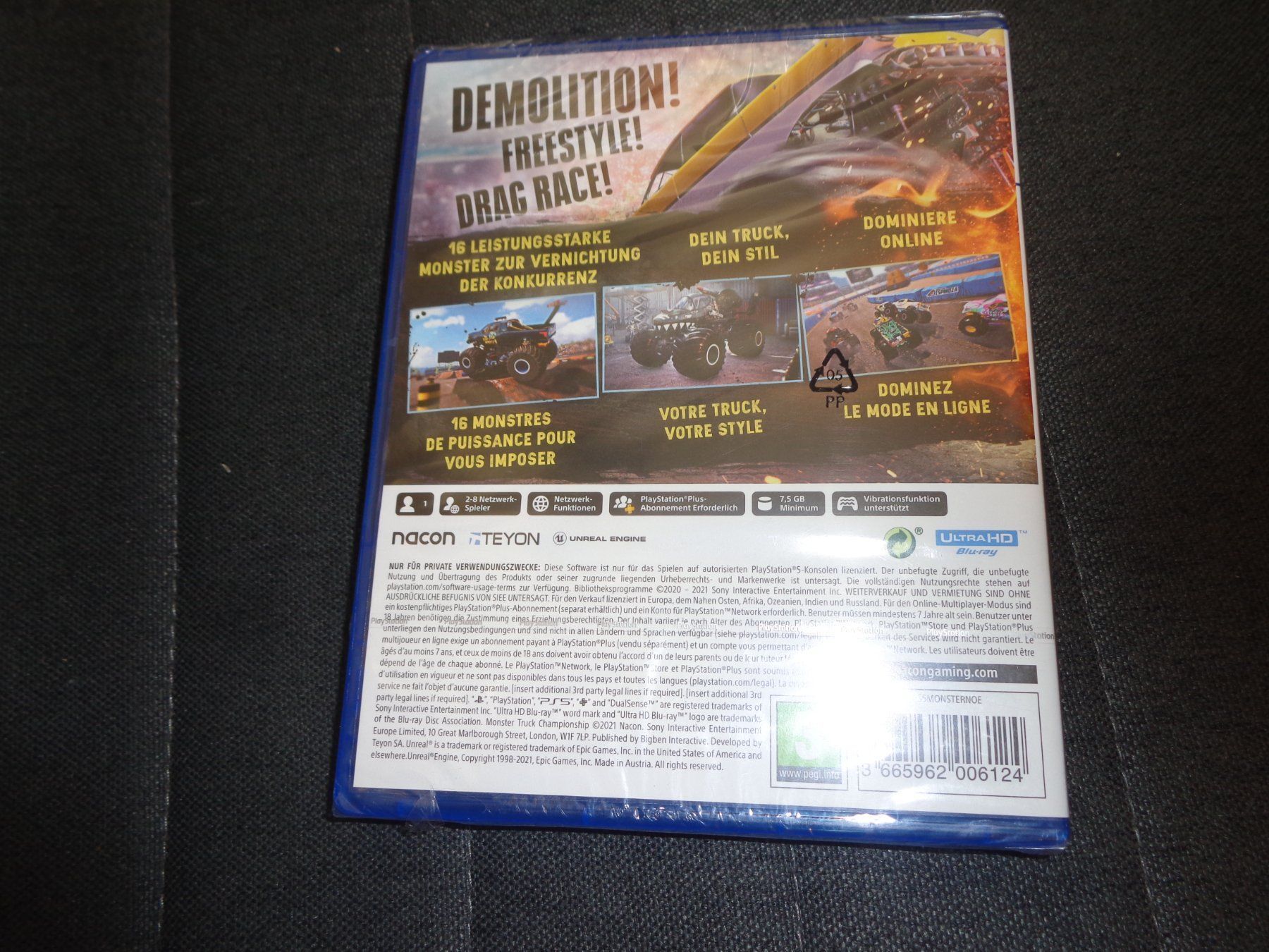 Spiele: Monster Truck Championship PS5 NEUWARE – Neu und originalverpackt aus Olten von Disc-Ausverkauf 1